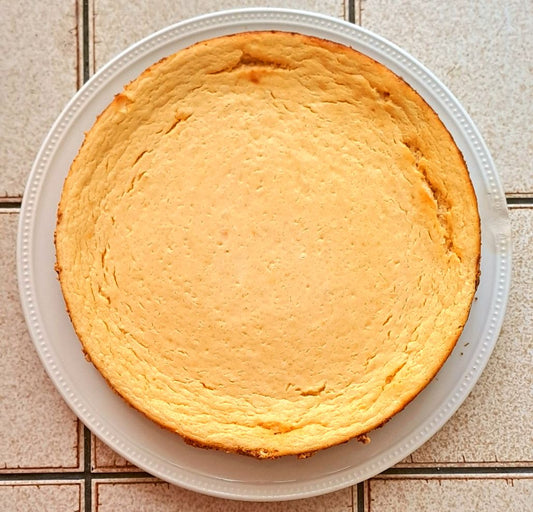 Speculaas and pumpkin cheesecake